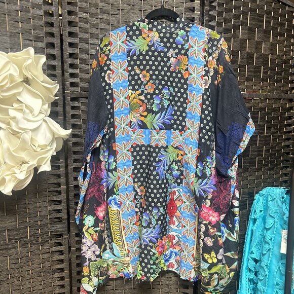 Johnny Was Oversized Flowy Tunic Dress Size Small - Picture 5 of 5